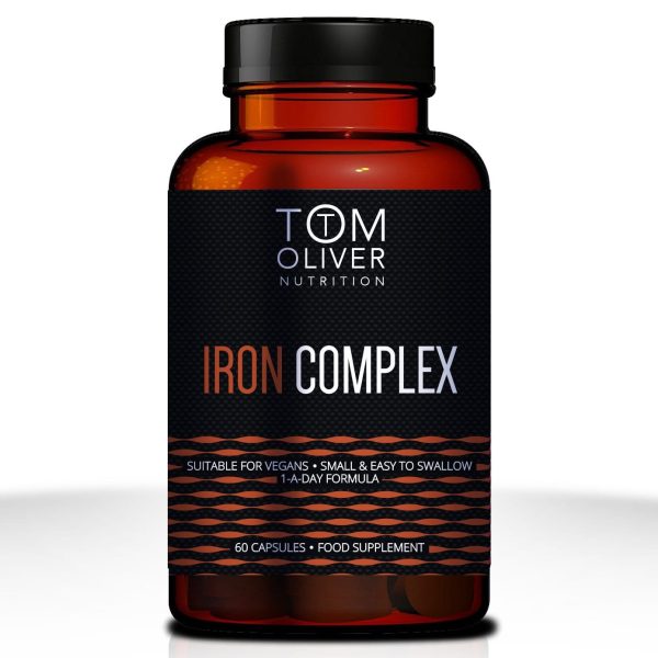 Tom Oliver Iron Complex, 60 Capsules Cheap