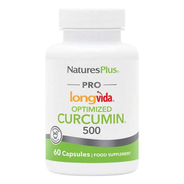 Natures Plus Curcumin 500mg, 60 Capsules For Cheap