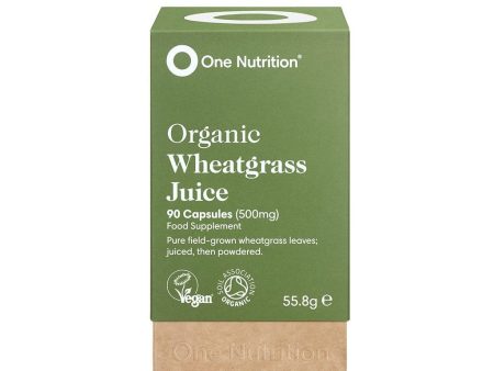 One Nutrition Wheatgrass Juice - 500mg, 90 Capsules Supply