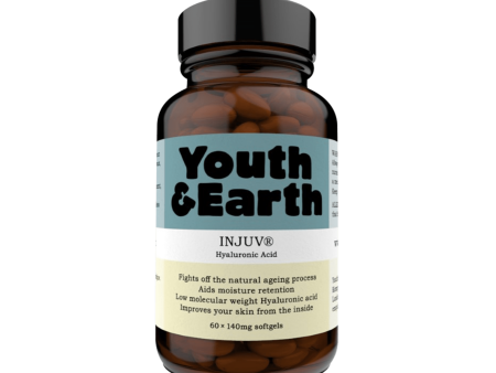 Youth & Earth Injuv Hyaluronic Acid , 60 Soft Gel For Cheap