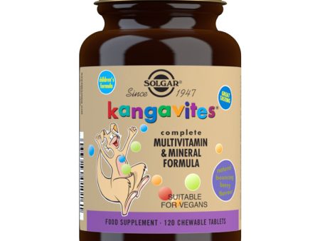 Solgar Kangavites Chewable Multivitamins & Mineral, 120 Tablets Online now