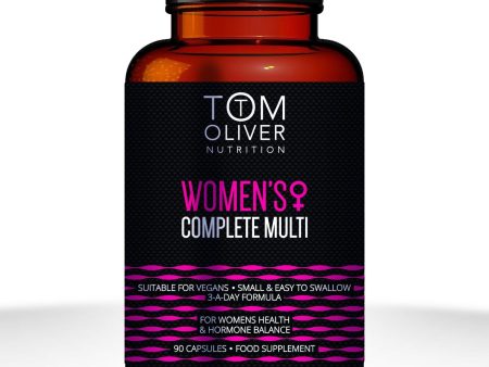 Tom Oliver Womens Multivitamin & Mineral, 90 Capsules Supply