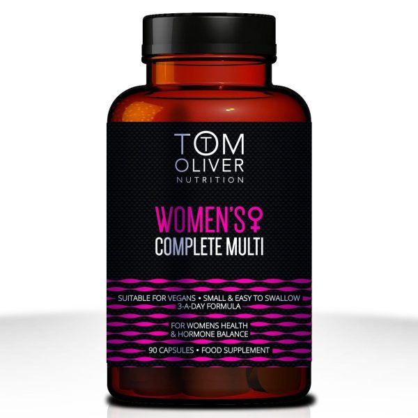 Tom Oliver Womens Multivitamin & Mineral, 90 Capsules Supply