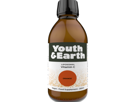 Youth & Earth Liposomal Vitamin C 1000mg, Orange 250ml Supply