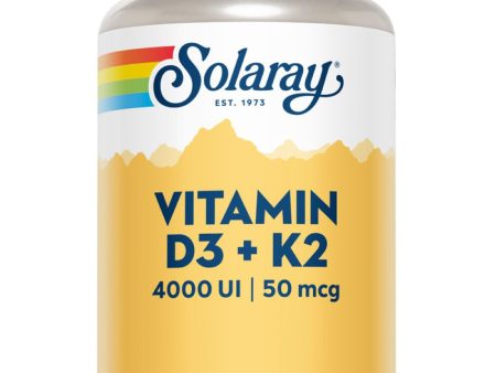 Solaray D3 K2, 120 VCapsules Fashion