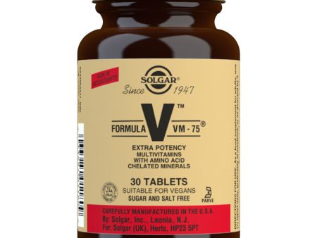 Solgar Formula VM-75, 30 Tablets Discount